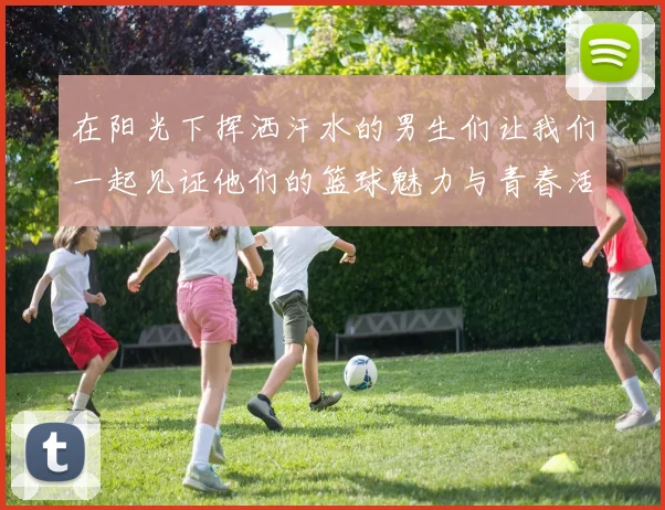 在阳光下挥洒汗水的男生们让我们一起见证他们的篮球魅力与青春活力