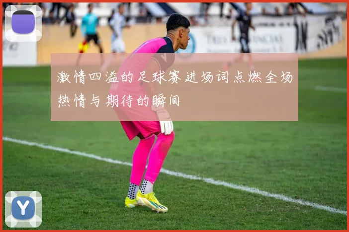 激情四溢的足球赛进场词点燃全场热情与期待的瞬间